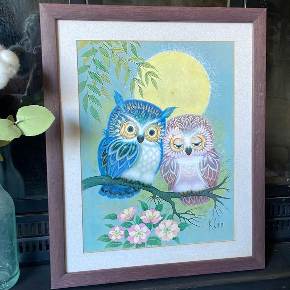 K.Chin rare lithograph